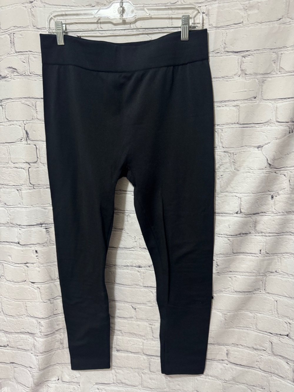 Time & Tru XXL Black Stretch Knit Leggings